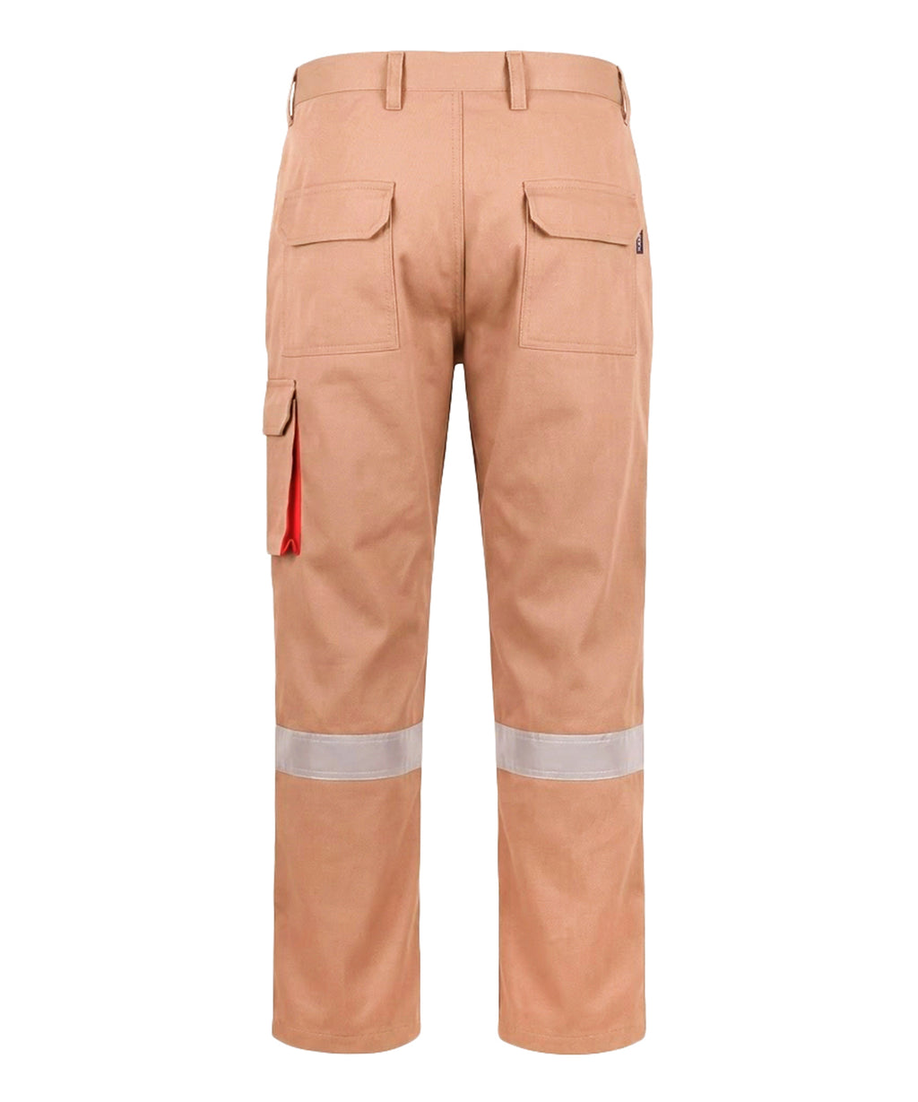 Khaki tan bottom back